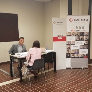 Cantori at UNIVPM Career Day - Ancona 16 May 2018
